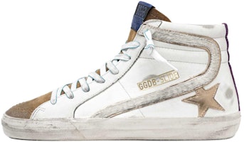 (Women) Golden Goose Hi Star 'White Gold' GWF00115.F000230.10249 (Women) Golden Goose Hi Star 'White Gold' GWF00115.F000230.10249