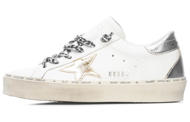 (Women) Golden Goose Hi Star 'White Gold Spur' GWF00119.F003219.10380