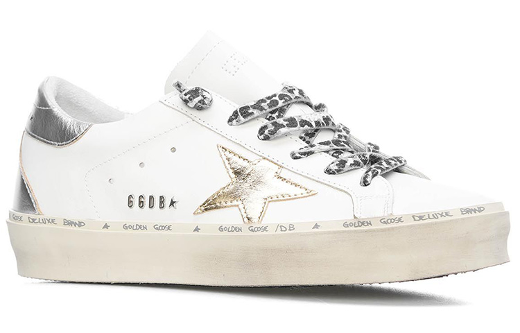 Lookbook (W) 골든구스 하이탑 '화이트 골드 스퍼' (Golden Goose High-top 'White Gold Spur') GWF00119.F003219.10380