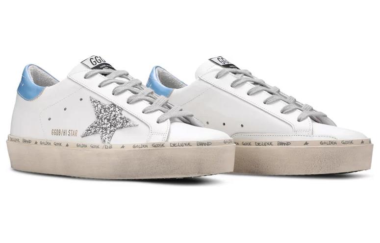 Lookbook (W) Golden Goose Hi Star ''Wit Groen Versleten'' GWF00118.F000214.10245