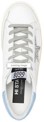 (Women) Golden Goose Hi Star 'White Green Distressed' GWF00118.F000214.10245 Purchase (Women) Golden Goose Hi Star 'White Green Distressed' GWF00118.F000214.10245