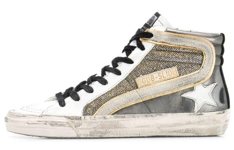 (Women) Golden Goose Hi Star 'White Grey' GWF00116.F000764.80597