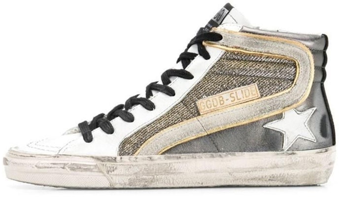 (Women) Golden Goose Hi Star 'White Grey' GWF00116.F000764.80597 Buy (Women) Golden Goose Hi Star 'White Grey' GWF00116.F000764.80597