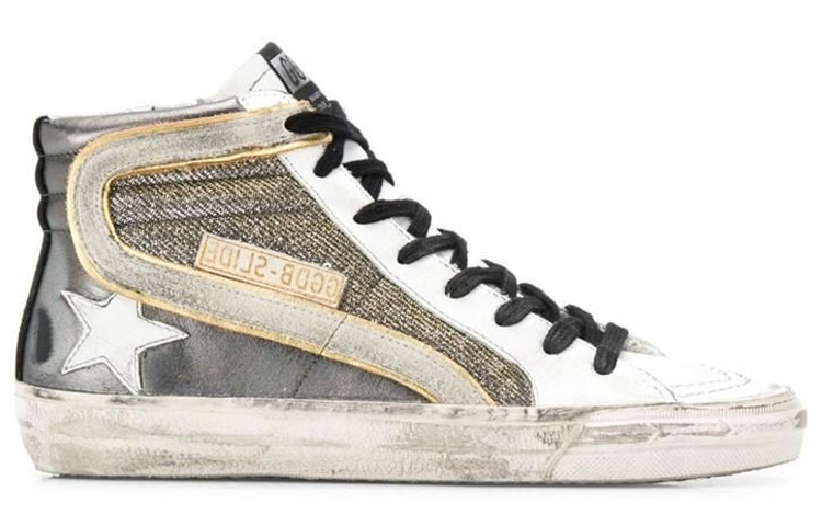 Order (W) Golden Goose Hi Star 'Putih Abu-abu' GWF00116.F000764.80597