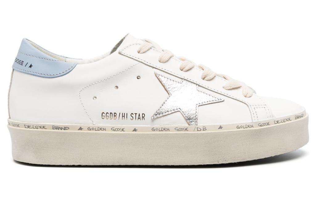 Order (W) Golden Goose Hi Star ''Witte Leren Lage Sneakers'' GWF00118.F004556.11114