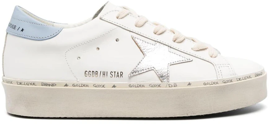 (W) Golden Goose Hi Star ''Witte Leren Lage Sneakers'' GWF00118.F004556.11114 Order (W) Golden Goose Hi Star ''Witte Leren Lage Sneakers'' GWF00118.F004556.11114