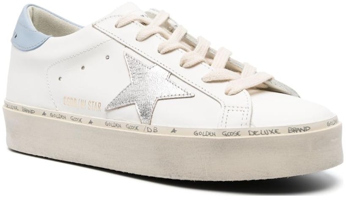(Women) Golden Goose Hi Star 'White Leather Low Top' GWF00118.F004556.11114 Lookbook (Women) Golden Goose Hi Star 'White Leather Low Top' GWF00118.F004556.11114