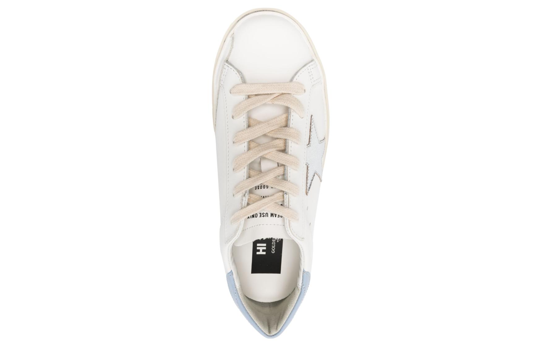 Purchase (W) Golden Goose Hi Star ''Witte Leren Lage Sneakers'' GWF00118.F004556.11114