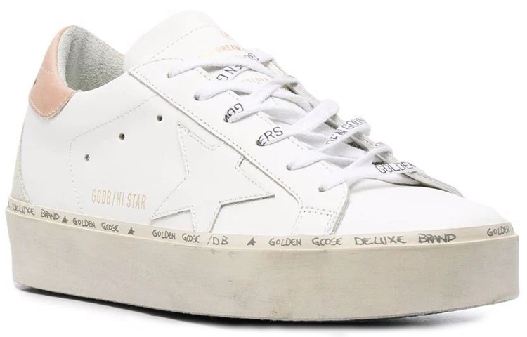 Order (W) Golden Goose Hi Star ''Witte Leren Ster'' GWF00119.F002439.10869