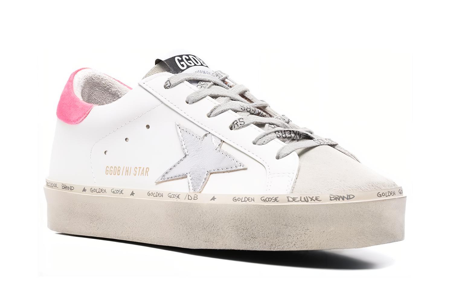 (W) Golden Goose Hi Star 'White Low-Top' 圖 2