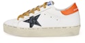 Buy (W) Golden Goose Hi Star 'Putih Ekor Oren' GWF00118.F000216.80242