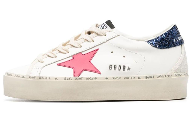 (Women) Golden Goose Hi Star 'White Pink' GWF00119.F004557.11492