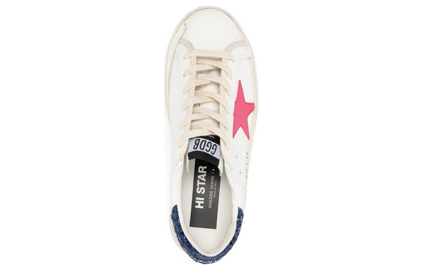 Shop (W) Golden Goose Hi Star ''Weiß Rosa'' GWF00119.F004557.11492