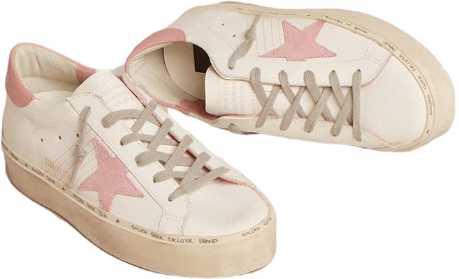(W) Golden Goose Hi Star ''Wit Roze Versleten'' GWF00118.F004723.11202 Order (W) Golden Goose Hi Star ''Wit Roze Versleten'' GWF00118.F004723.11202