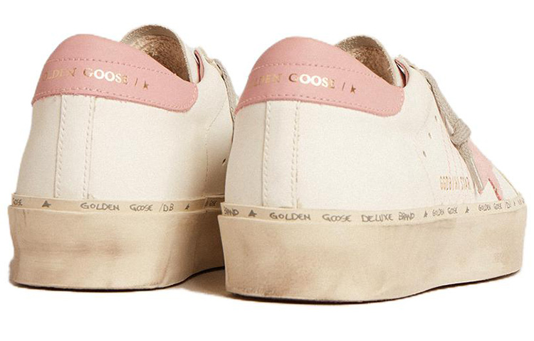 Lookbook (W) Golden Goose Hi Star ''Wit Roze Versleten'' GWF00118.F004723.11202