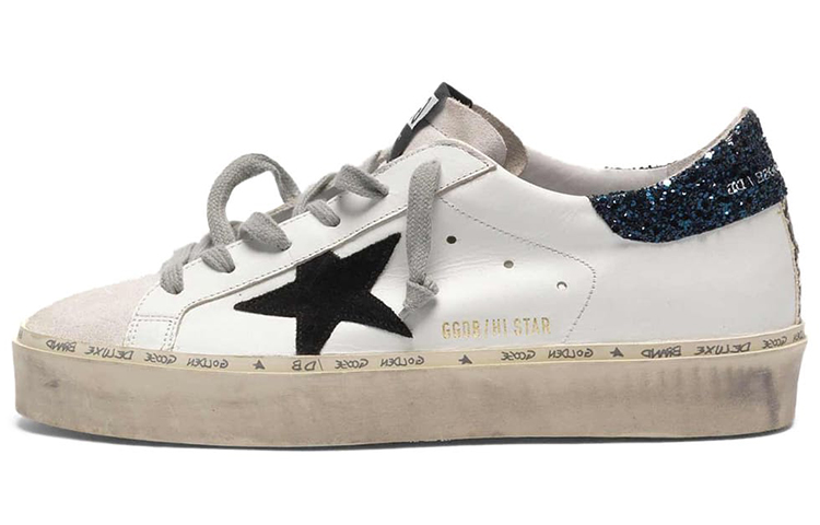 (Women) Golden Goose Hi Star 'White Suede' G35WS945.L1