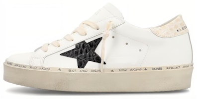 (Women) Golden Goose Hi Star White Black Star GWF00118.F004130.11386 (Women) Golden Goose Hi Star White Black Star GWF00118.F004130.11386