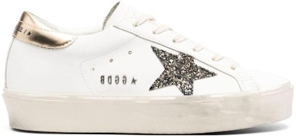 (W) Golden Goose Hi Star Putih Glitter Emas GWF00118.F004724.11543 Order (W) Golden Goose Hi Star Putih Glitter Emas GWF00118.F004724.11543