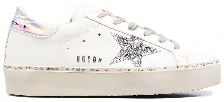 (W) Golden Goose Hi Star Wit Glitter Ster Spiegel Hak GWF00118.F002447.80185 Order (W) Golden Goose Hi Star Wit Glitter Ster Spiegel Hak GWF00118.F002447.80185