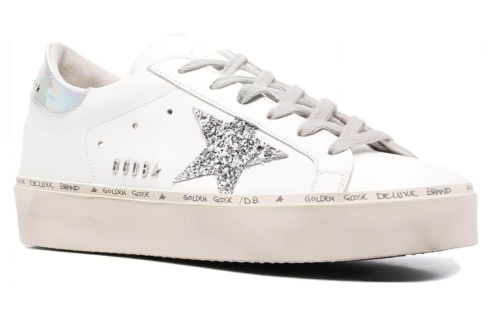 Lookbook (W) Golden Goose Hi Star Wit Glitter Ster Spiegel Hak GWF00118.F002447.80185