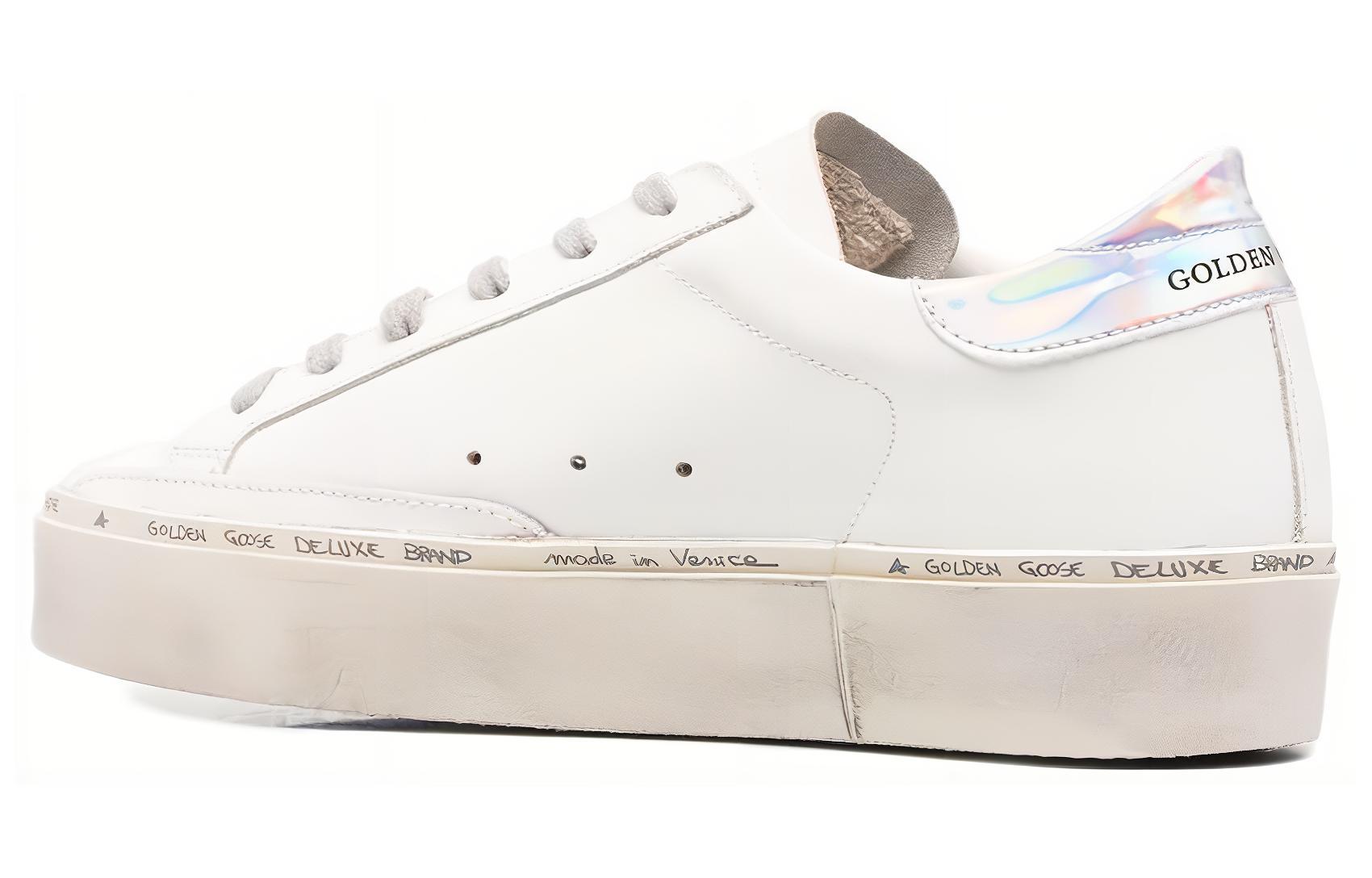 Shop (W) Golden Goose Hi Star Wit Glitter Ster Spiegel Hak GWF00118.F002447.80185