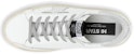 (W) Golden Goose Hi Star Putih Perak GWF00118.F000329.80185