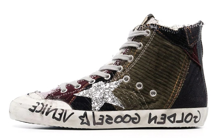 (Women) Golden Goose High-Top Sneakers 'Black Casual' GWF00114.F002155.81335
