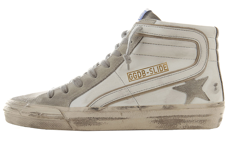 (Women) Golden Goose High-Top Sneakers 'White Grey Comfort Breathable' GWF00115.F000324.10276