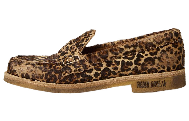(Women) Golden Goose Jerry Brown 'Leopard Print Loafers' GWF00268.F002982.55434
