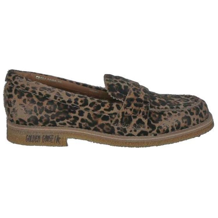 (W) Golden Goose Jerry Brown 'Leopard Print Loafers' 圖 2