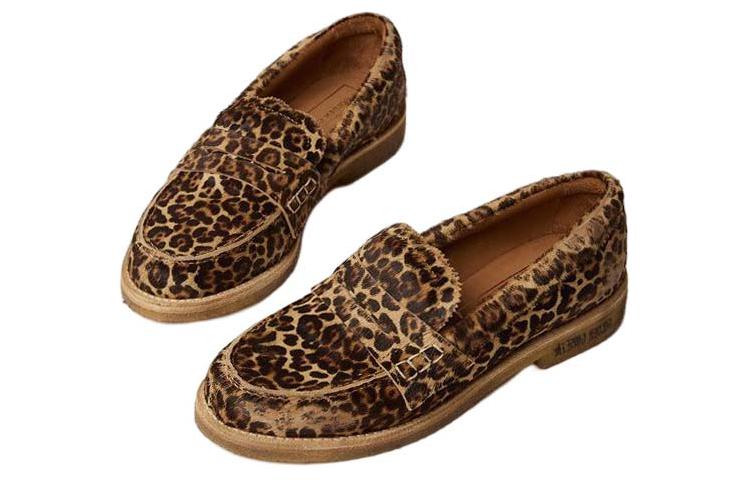 (W) Golden Goose Jerry Brown 'Leopard Print Loafers' 圖 3