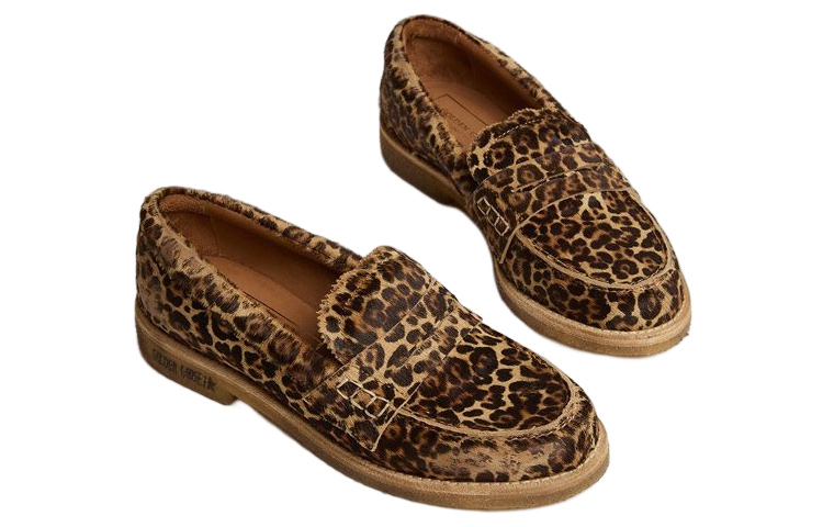 (W) Golden Goose Jerry Brown 'Leopard Print Loafers' 圖 4