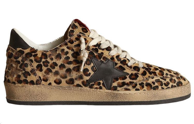 (W) Golden Goose Ball Star Beige Leopard Print Pony 'Brown' 圖 2