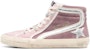 (W) Golden Goose Kulit Rendah-Atas 'Ungu Merah Jambu' GWF00115.F004710.45406