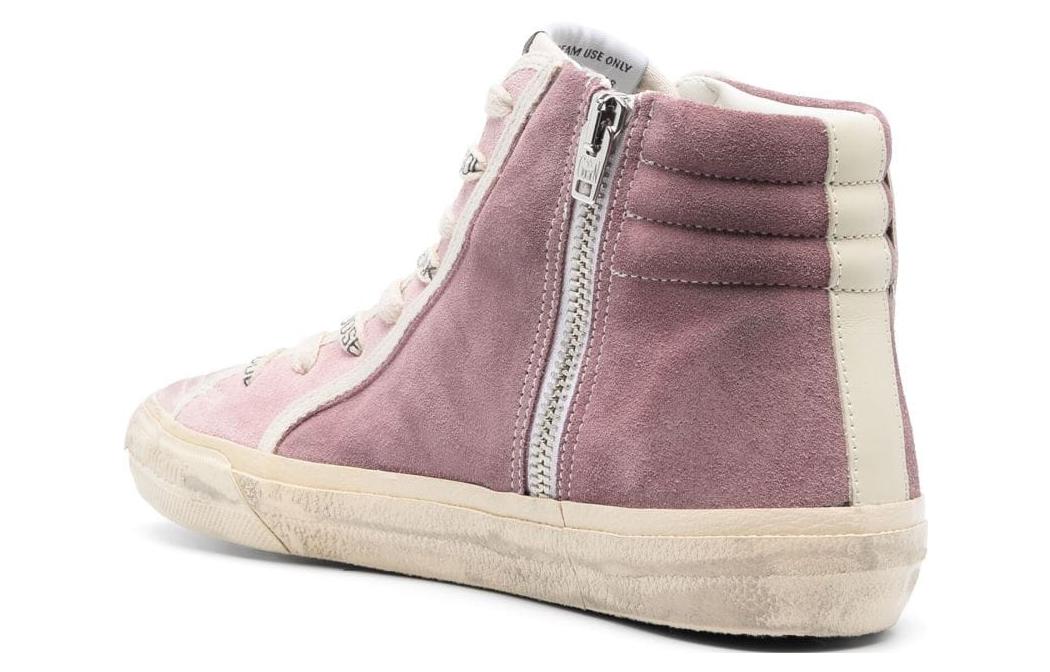Shop (Women) Golden Goose Leather Low-Top 'Purple Pink' GWF00115.F004710.45406