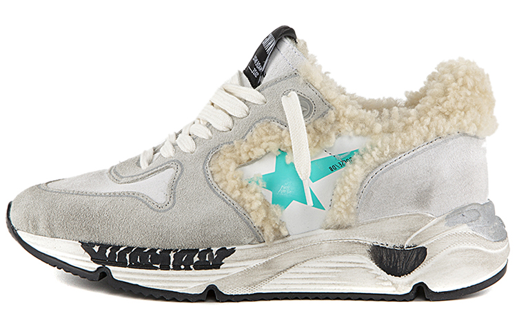 Buy (W) Sneakers Kulit Bulu Golden Goose 'Abu-abu' G35WS963.F2