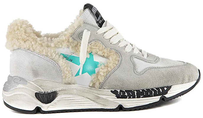 (W) Sneakers Kulit Bulu Golden Goose 'Abu-abu' G35WS963.F2 Order (W) Sneakers Kulit Bulu Golden Goose 'Abu-abu' G35WS963.F2