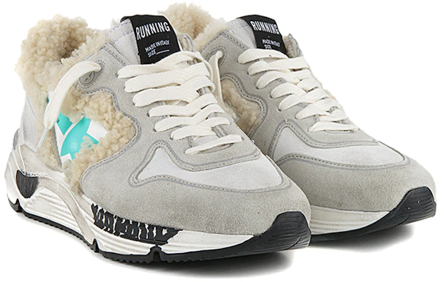 (W) Sneakers Kulit Bulu Golden Goose 'Abu-abu' G35WS963.F2 Lookbook (W) Sneakers Kulit Bulu Golden Goose 'Abu-abu' G35WS963.F2