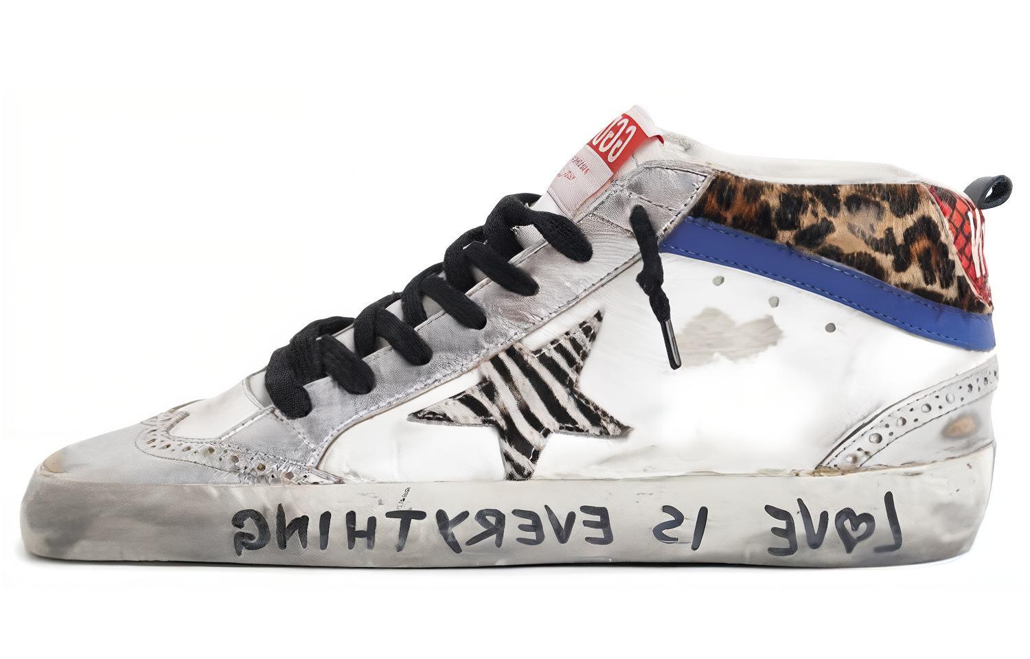 (W) Golden Goose Low 'White Grey'