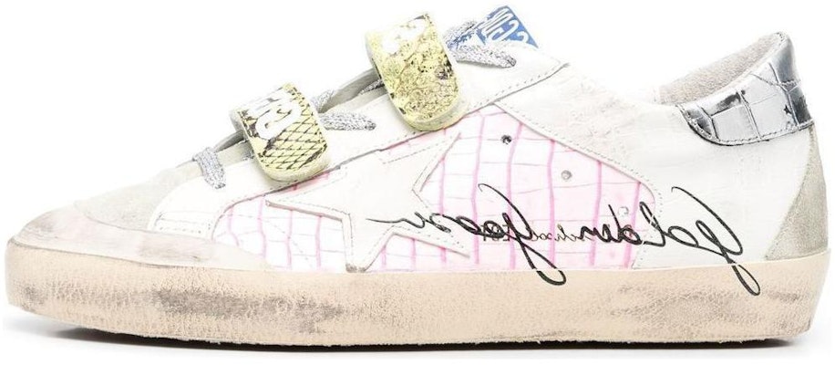 Golden Goose 小牛皮 時尚流行 防滑 低筒 帆布鞋 女款 米白色 Buy Golden Goose 小牛皮 時尚流行 防滑 低筒 帆布鞋 女款 米白色