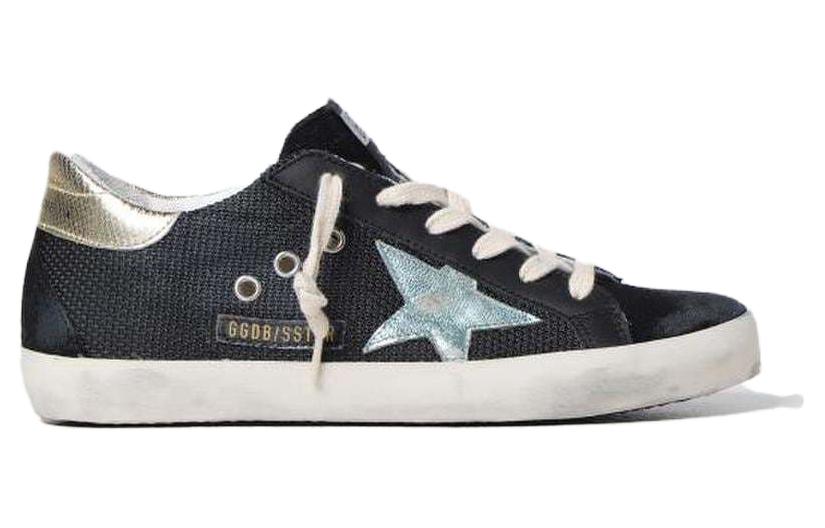 Order (W) Golden Goose Low Top 'Hitam Biru Terpakai' GWF0000102.F003177.90329