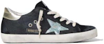 Order (W) Golden Goose Low Top 'Hitam Biru Terpakai' GWF0000102.F003177.90329
