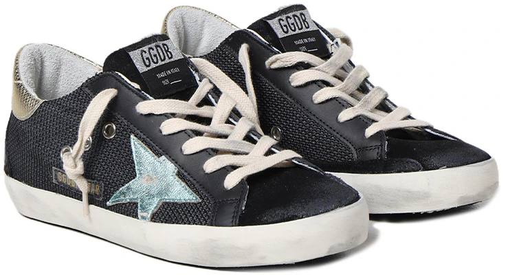 (W) Golden Goose Low Top 'Hitam Biru Terpakai' GWF0000102.F003177.90329 Lookbook (W) Golden Goose Low Top 'Hitam Biru Terpakai' GWF0000102.F003177.90329