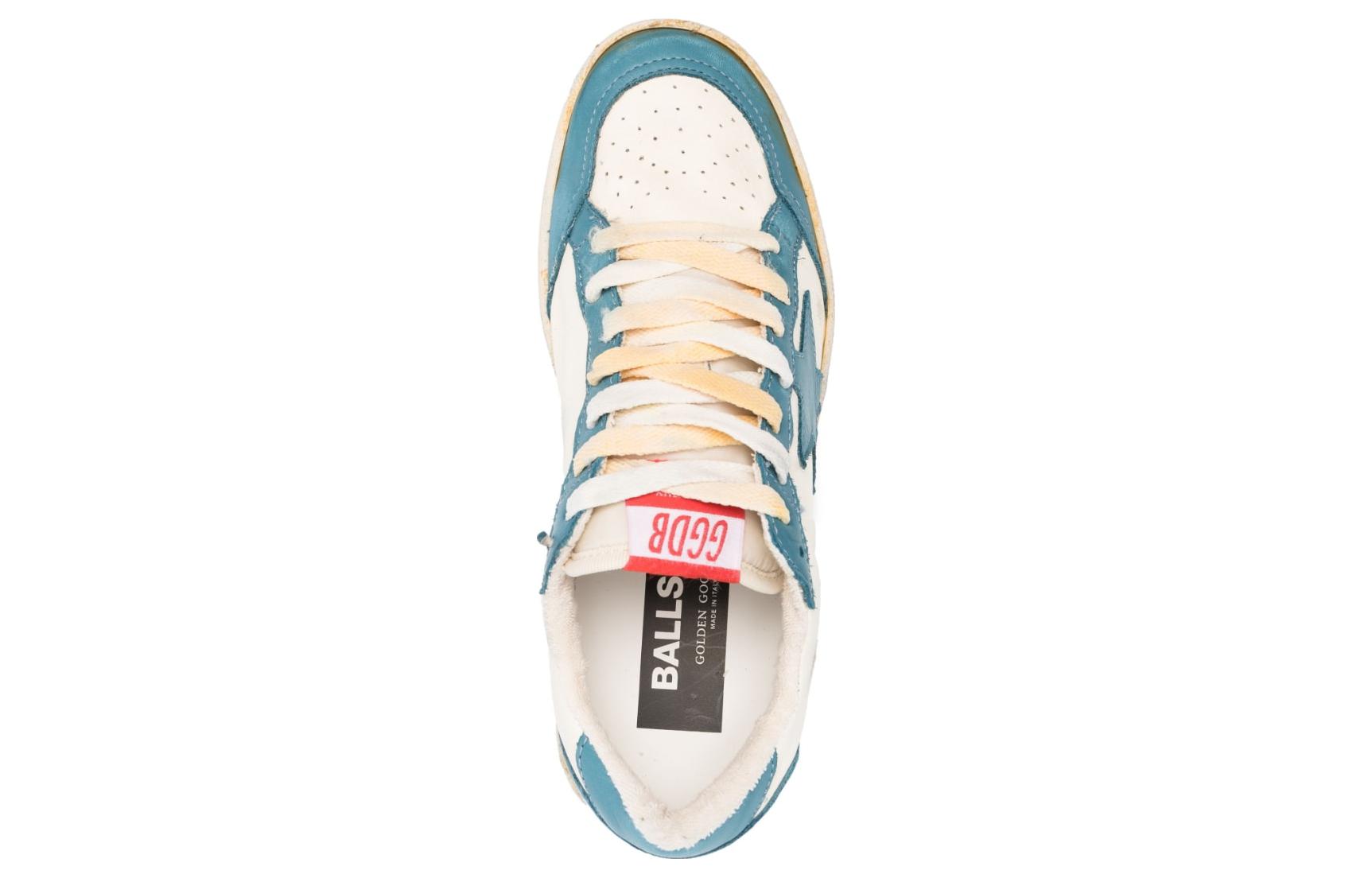 Shop (W) Golden Goose Low Top 'Biru Putih' GWF00117F00418182176