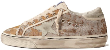 (Women) Golden Goose Low Top 'Distressed Brown Beige' GWF00589.F004636.82311 (Women) Golden Goose Low Top 'Distressed Brown Beige' GWF00589.F004636.82311