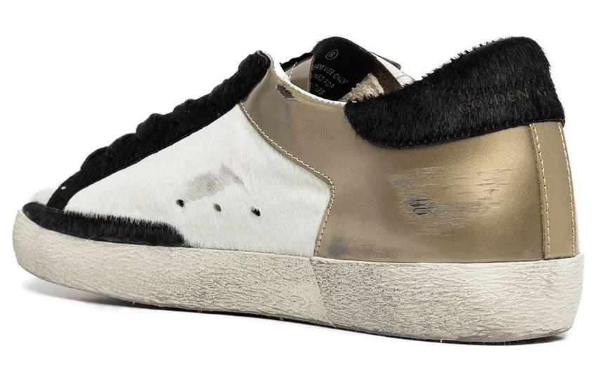 Purchase Golden Goose 皮革 休閒舒適 低筒 板鞋 女款 白金色