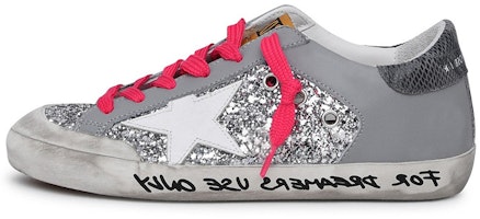 (Women) Golden Goose Low Top 'Silver' GWF00108.F002513.81515 (Women) Golden Goose Low Top 'Silver' GWF00108.F002513.81515
