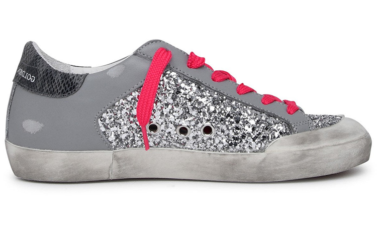 Order 金鵝低筒休閒板鞋 女款 銀色