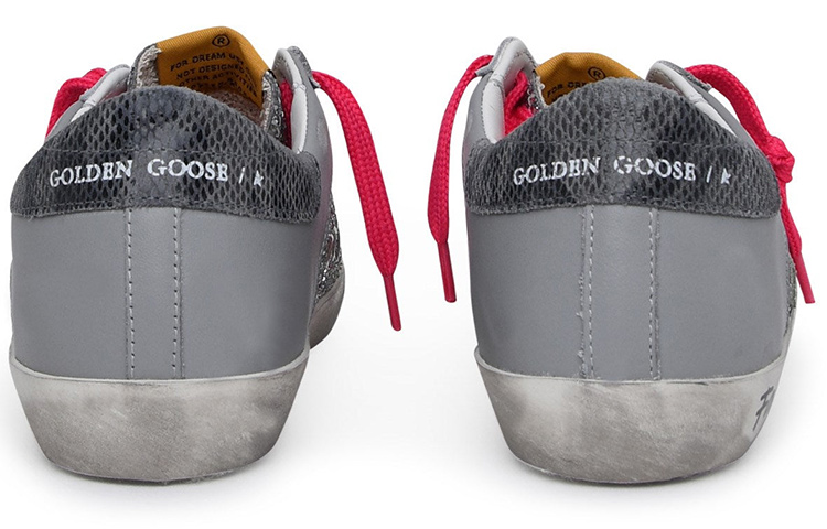 Lookbook 金鵝低筒休閒板鞋 女款 銀色