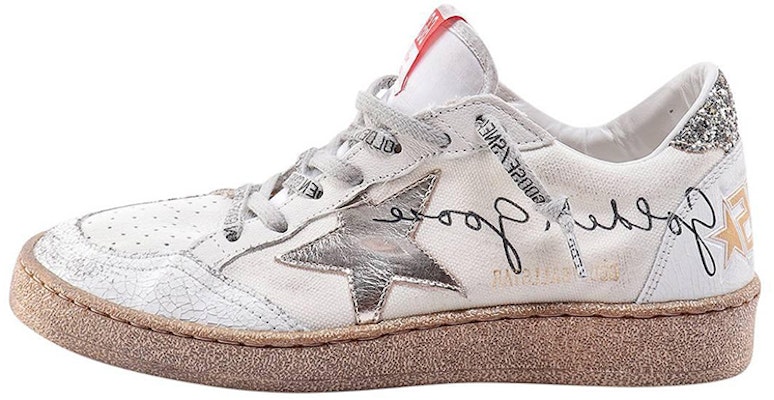 (Women) Golden Goose Low Top 'White Silver' GWF00117.F00471.81500 Buy (Women) Golden Goose Low Top 'White Silver' GWF00117.F00471.81500
